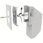Key Lock Plastic Diversion Wall Outlet Safe