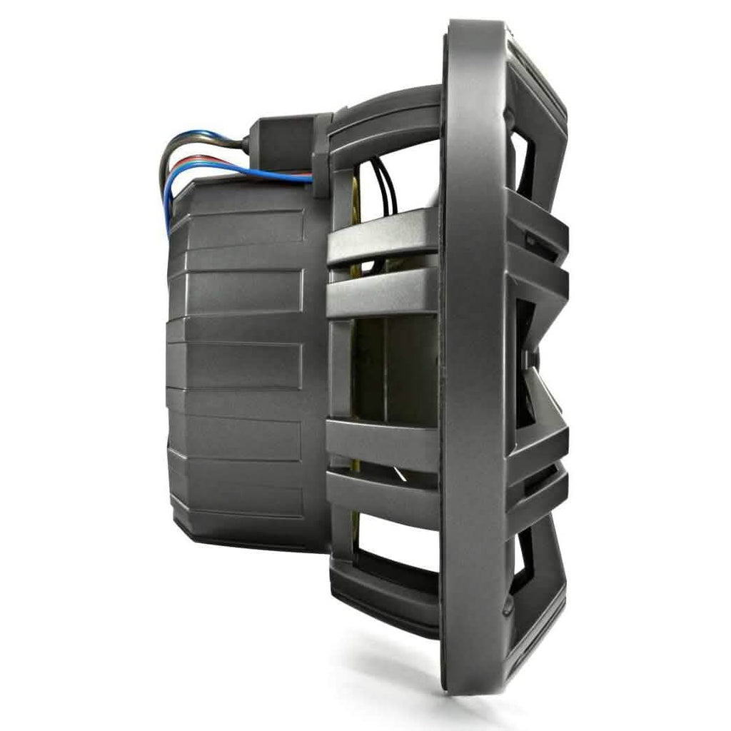 KICKER Pair 45KM84L 8" 600 Watt Marine Boat Waterproof Speakers w/LED's KM8  (Refurbished)