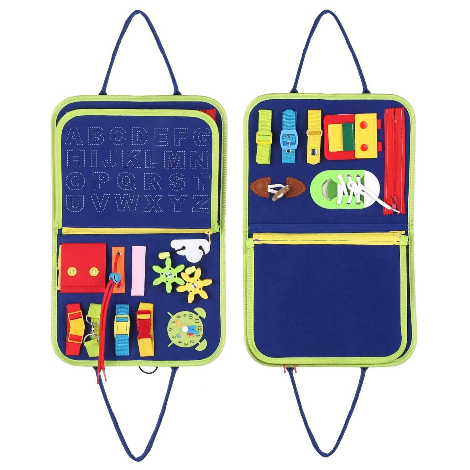 Kids Busy Board Sensory Activity Board Preschool Learning Toys