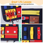 Kids Busy Board Sensory Activity Board Preschool Learning Toys