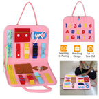 Kids Busy Board Sensory Activity Board Preschool Learning Toys