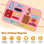Kids Busy Board Sensory Activity Board Preschool Learning Toys