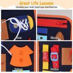 Kids Busy Board Sensory Activity Board Preschool Learning Toys