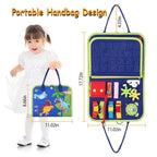Kids Busy Board Sensory Activity Board Preschool Learning Toys
