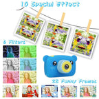 Kids Digital Camera with 2" Screen 4x Digital Zoom
