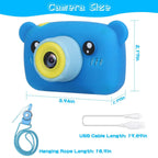 Kids Digital Camera with 2" Screen 4x Digital Zoom