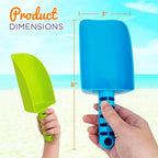 Kids' Heavy-Duty Plastic Sand Shovels (24-Pack)