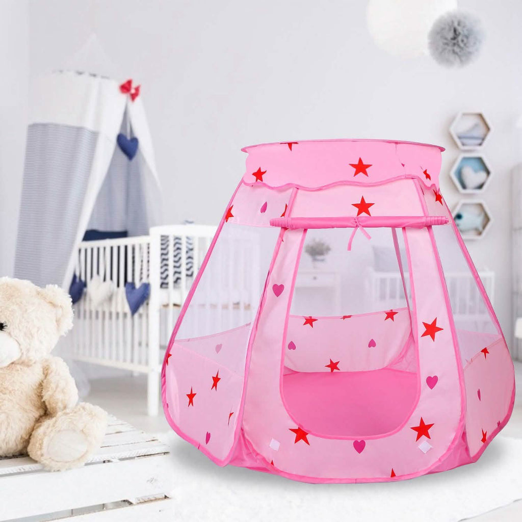 Kids Pop Up Prince Princess Toddler Play Tent