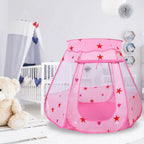 Kids Pop Up Prince Princess Toddler Play Tent