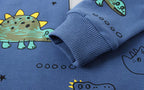 Kids Set: Dinosaur Print Boys Clothing Set