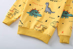 Kids Set: Dinosaur Print Boys Clothing Set