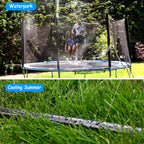 Kids Trampoline Sprinkler Outdoor