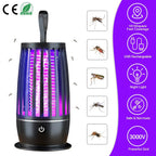 Killer Lamp Bug Zapper with Night Light Strap Mosquito Catcher