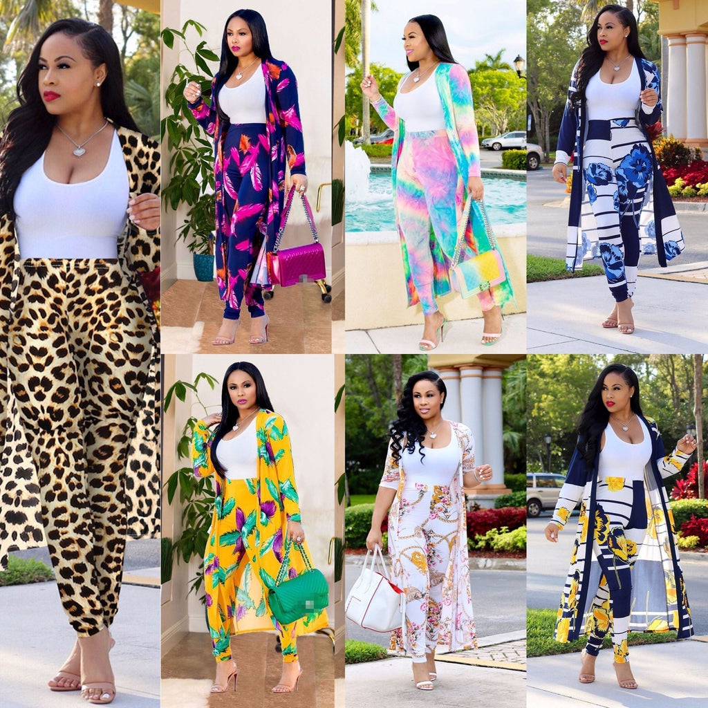 Kimono Vest Set
