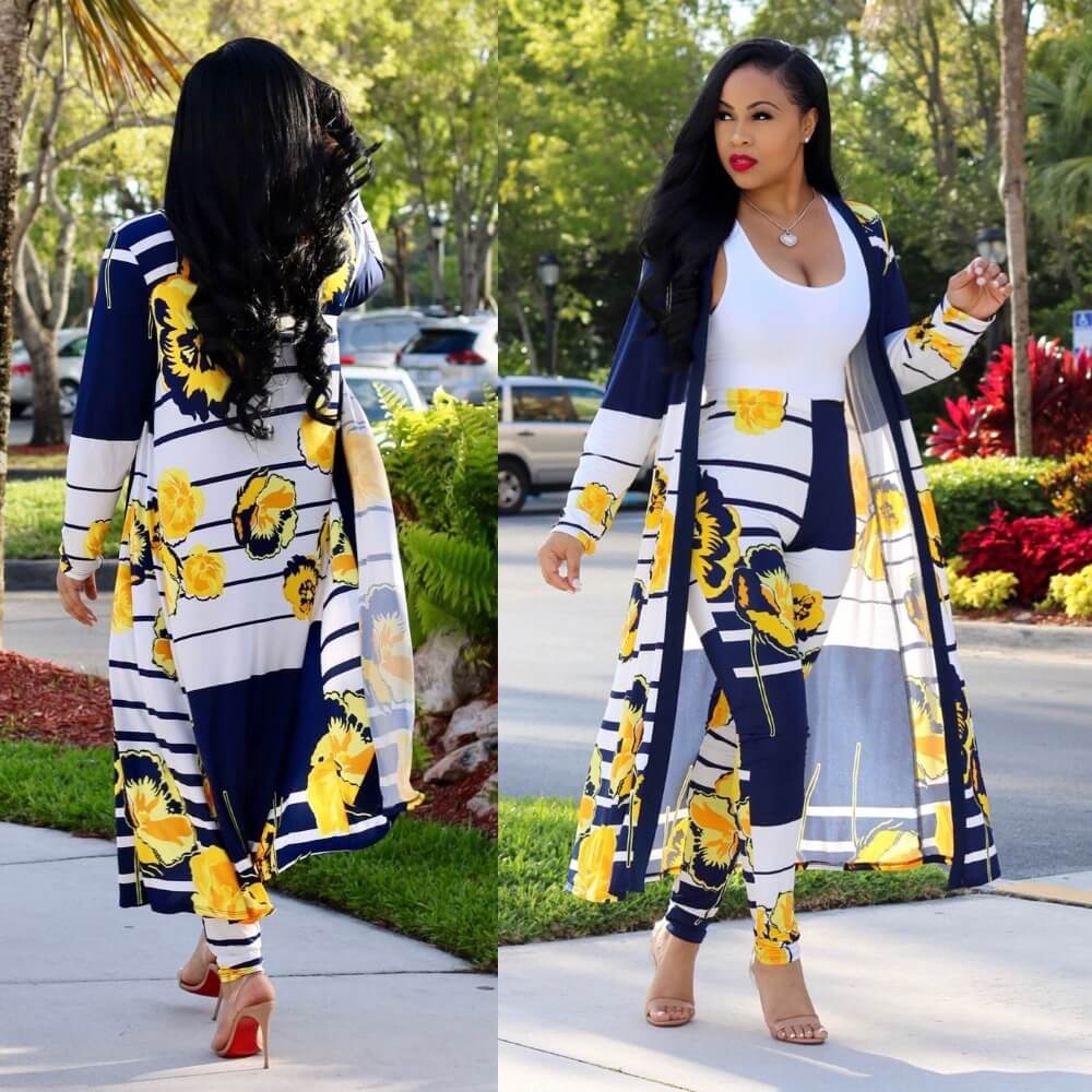 Kimono Vest Set