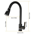 Kitchen Faucet Single Handle with Hot and Cold Control