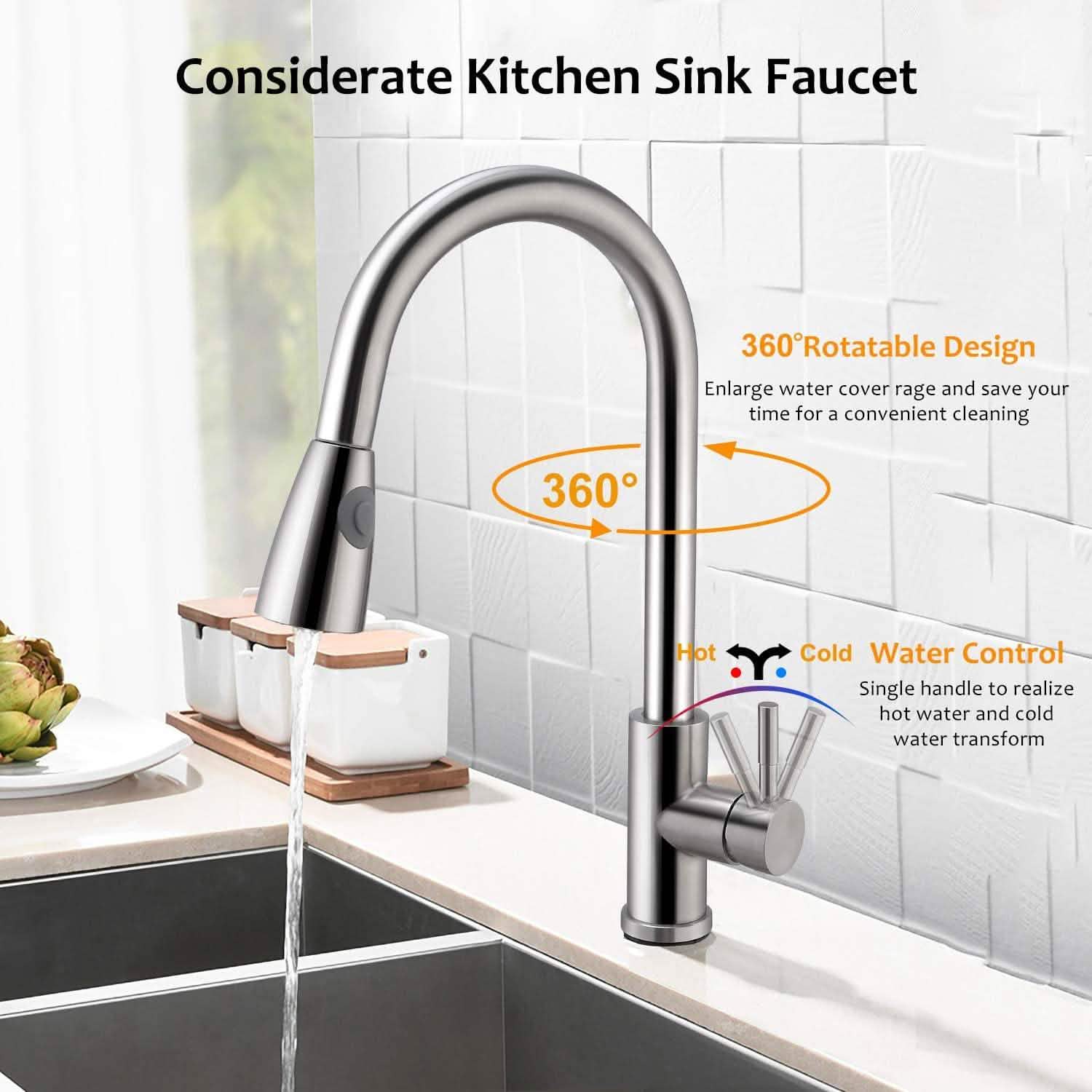 Kitchen Faucets Single Handle Kitchen