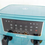 Kitchen HQ 10-in-1 9-Quart Dual Air Fryer with Kebabs (Refurbished)