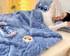 Plush Blanket and Pillow Set for Ultimate Comfort
