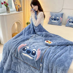 Plush Blanket and Pillow Set for Ultimate Comfort