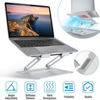 Laptop Stand Aluminum Angle Adjustable Computer Holder Riser Heat Vent