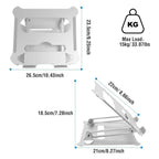 Laptop Stand Aluminum Angle Adjustable Computer Holder Riser Heat Vent