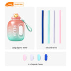Large-Capacity Sports Water Bottle