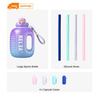 Large-Capacity Sports Water Bottle