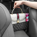 Large Capacity Car Seat Back Organizer with Storage Bag