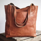 Large Capacity Soft Leather Handbags for Women