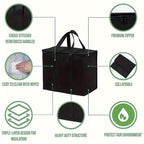 Large Sturdy Zipper Insulated Bag