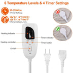 Large Weighted Heating Pad for Neck and Shoulders