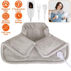 Large Weighted Heating Pad for Neck and Shoulders