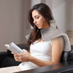 Large Weighted Heating Pad for Neck and Shoulders