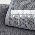Cotton Textured Bath Towel Set - Acacia Collection