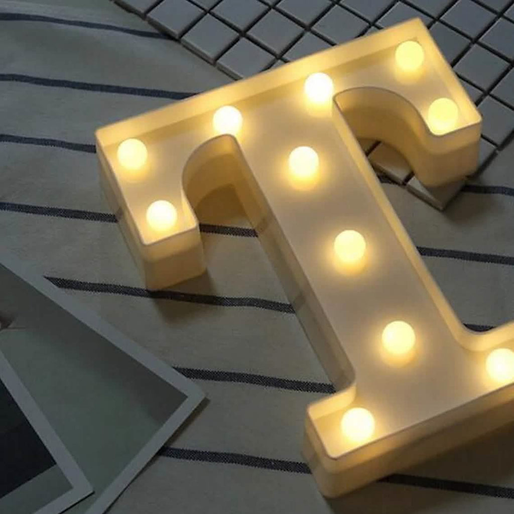 LED Alphabet Light