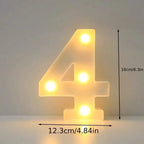 LED Alphabet Light