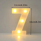 LED Alphabet Light