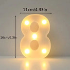 LED Alphabet Light