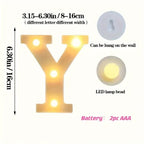LED Alphabet Light