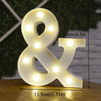 LED Alphabet Light