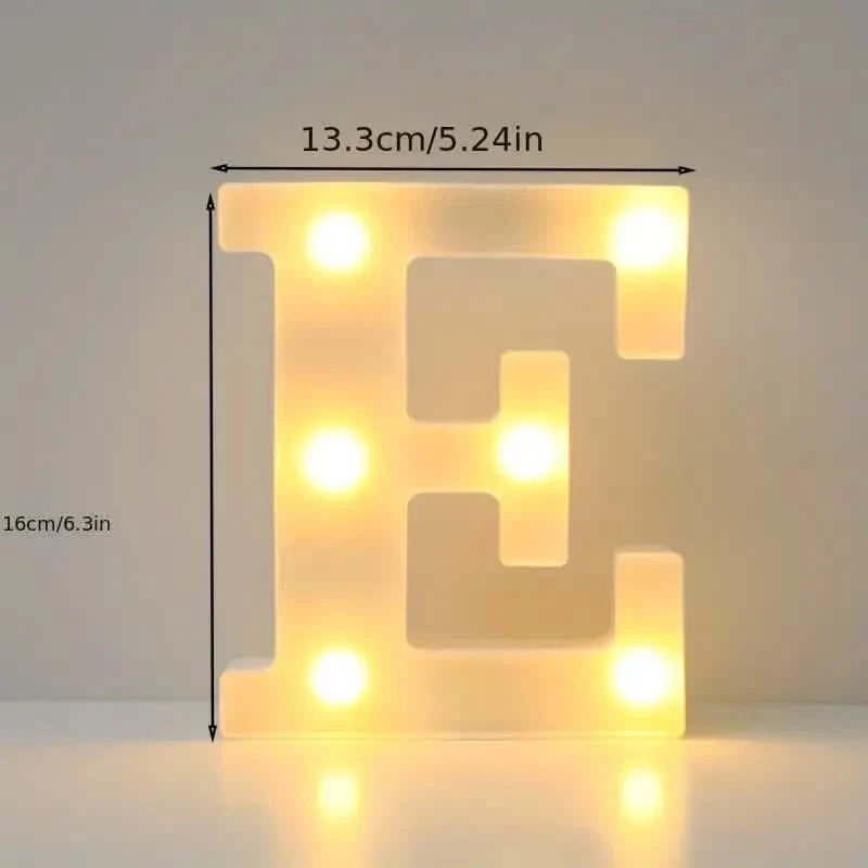 LED Alphabet Light