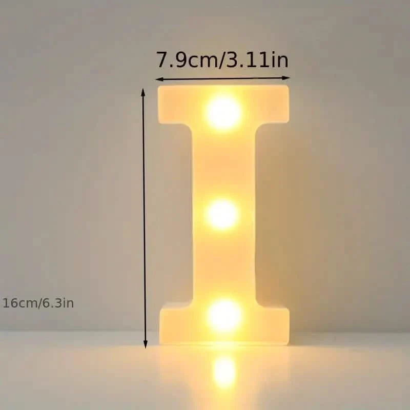 LED Alphabet Light