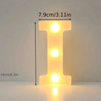 LED Alphabet Light