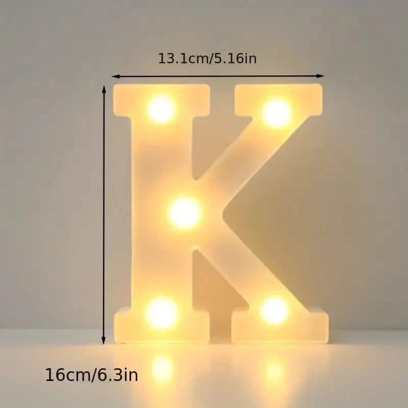 LED Alphabet Light