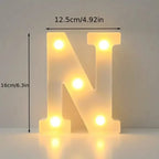 LED Alphabet Light