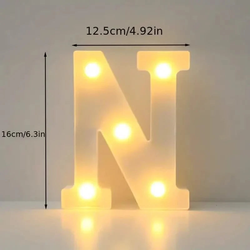 LED Alphabet Light