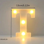 LED Alphabet Light