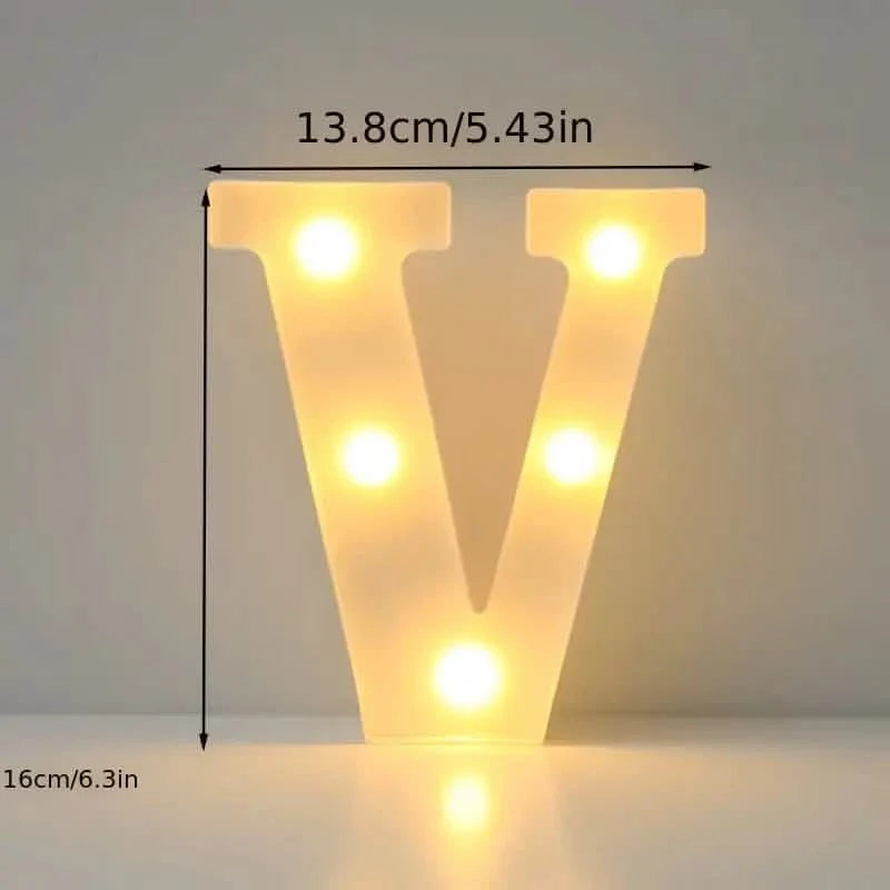 LED Alphabet Light