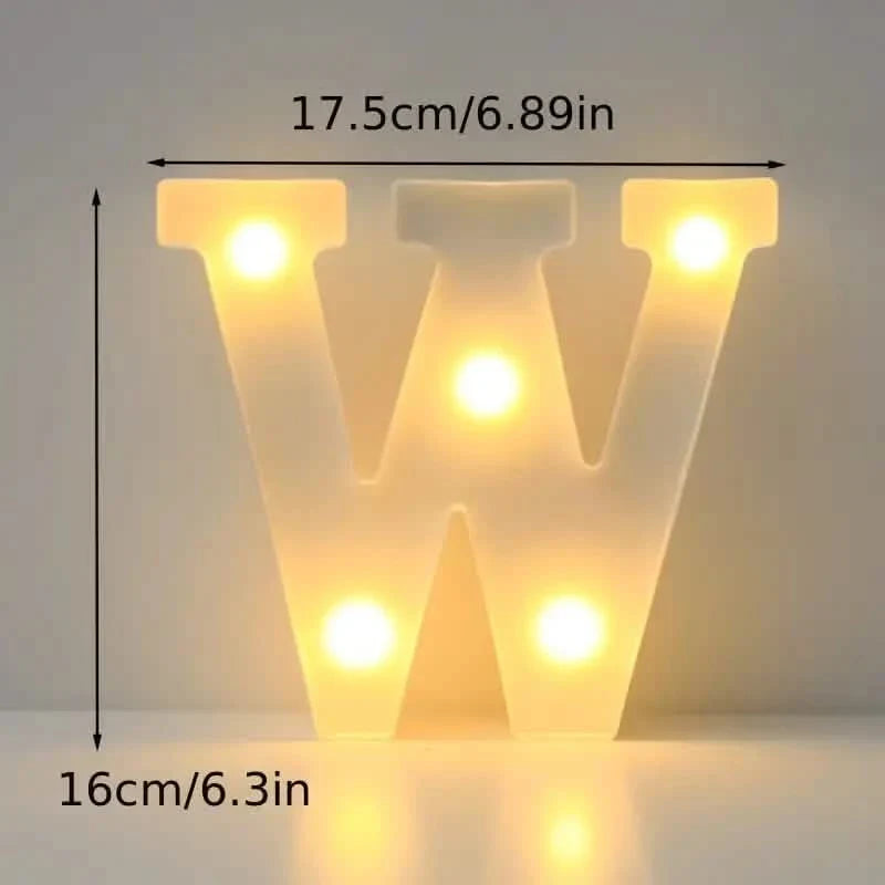 LED Alphabet Light